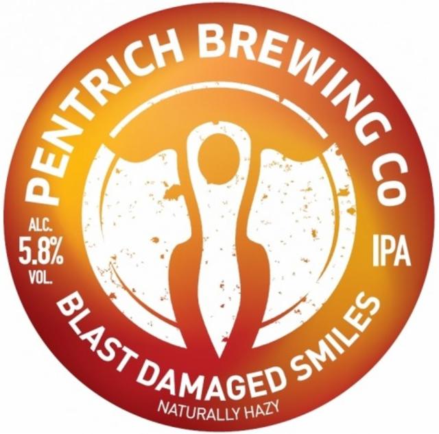 Blast Damaged Smiles 5.8%, Pentrich Brewing, England