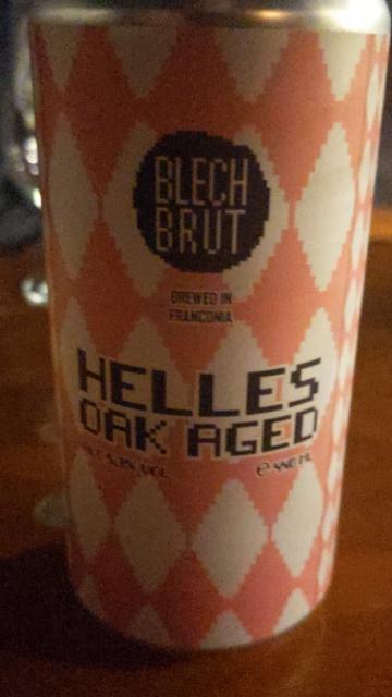 Helles Oak Aged 5.3%, Blech.Brut, Germany