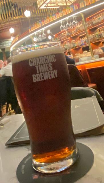 Bleedin red ale, Changing Times Brewery