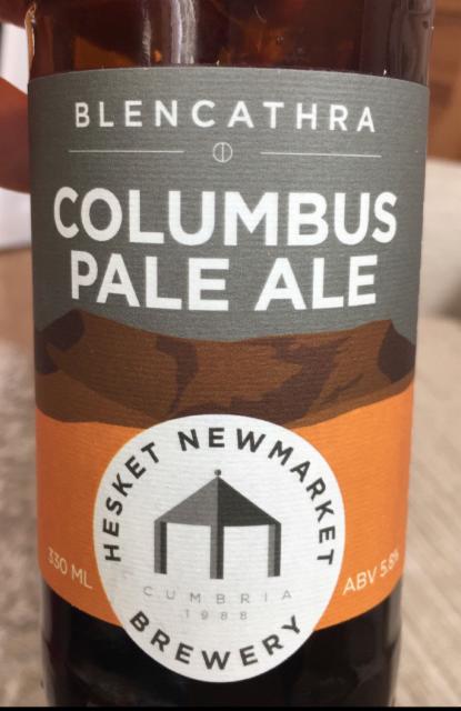 Blencathra Columbus Pale Ale 5.8%, Hesket Newmarket Brewery, England