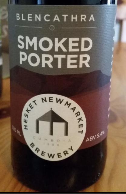 Blencathra Smoked Porter 5.4%, Hesket Newmarket Brewery, England