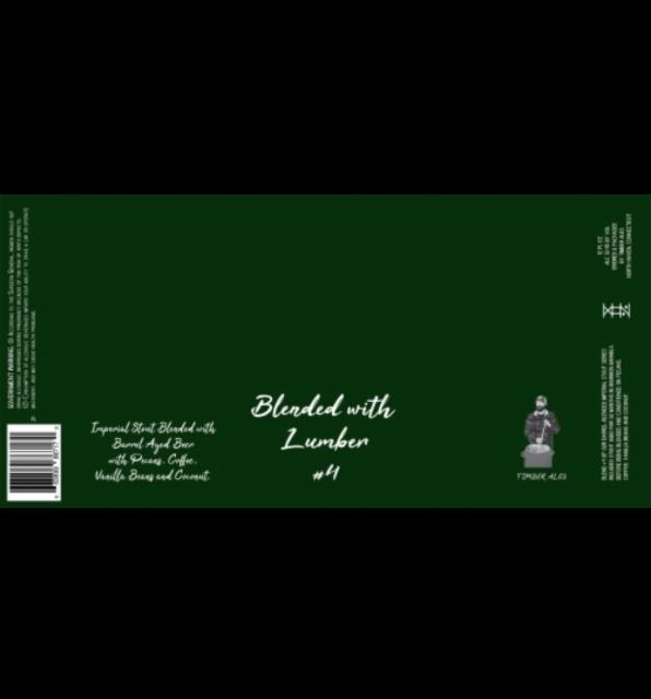 Blended with Lumber #4 13.4%, Timber Ales, United States