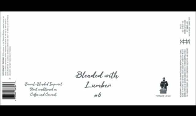 Blended with Lumber #6 13.4%, Timber Ales, United States
