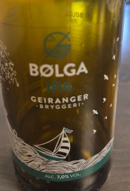 Bølga IPA, Geiranger Bryggeri
