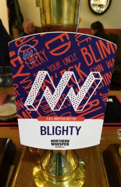 Blighty 3.8%, Northern Whisper Brewing Co. Ltd, England