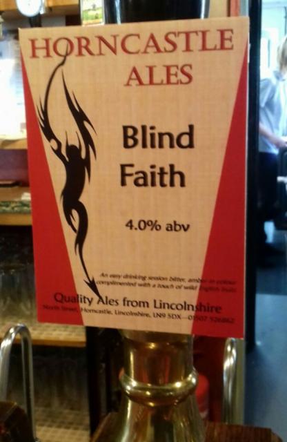 Blind Faith 4.0%, Horncastle Ales, England