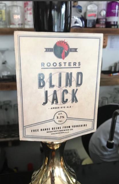 Blind Jack 3.7%, Rooster's Brewing Co., England