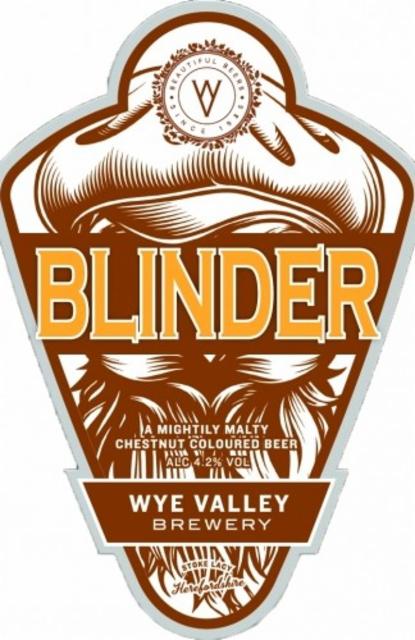 Blinder 4.2%, Wye Valley Brewery Limited, England