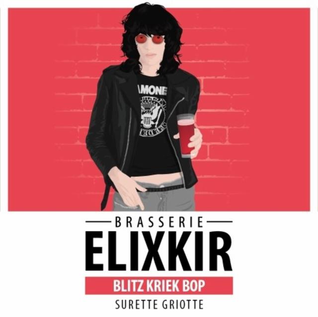 Blitz Kriek Bop 5.3%, Brasserie Elixkir, France