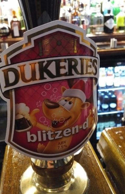 Blitzen-d 7.5%, Dukeries Brewery, England