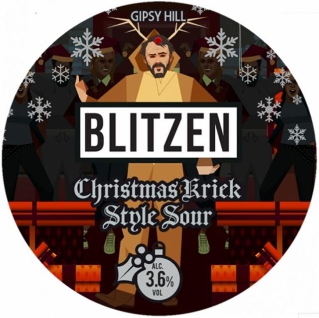 Blitzen 3.4%, Gipsy Hill Brewing Co, England