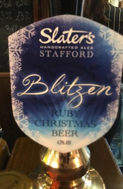 Blitzen 4.0%, Slater's, England