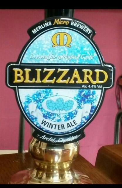 Blizzard 4.4%, Merlin's Micro Brewery, England