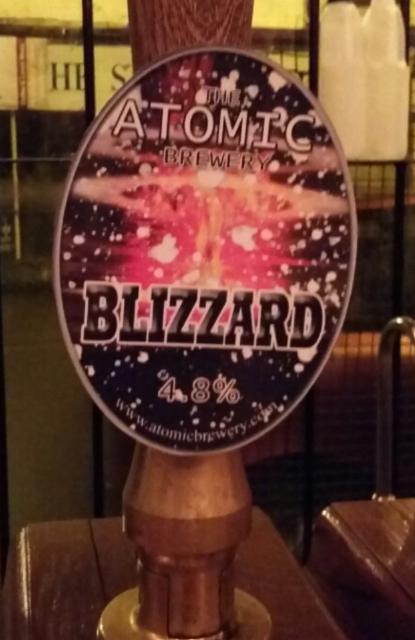 Blizzard 4.8%, Atomic Brewery, England