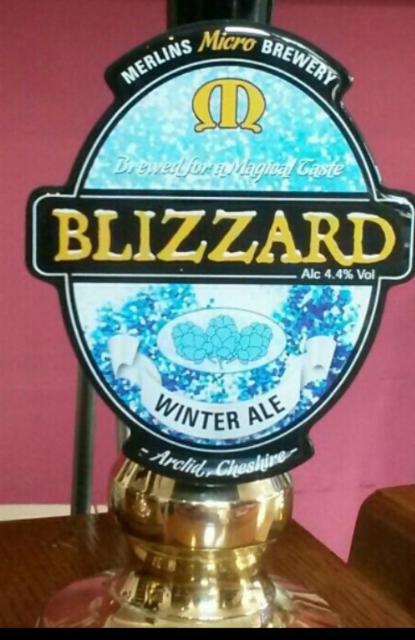 Blizzard 4.4%, Merlin's Micro Brewery, England