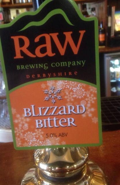 Blizzard Bitter 5.0%, Raw Brewing Company, England