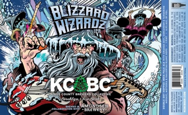 Blizzard Wizardz 6.9%, Kings County Brewers Collective KCBC, United States