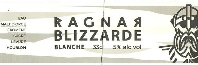 Blizzarde 5.0%, Brasserie Ragnar, France