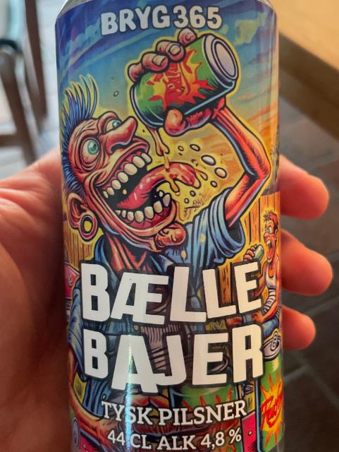 Bælle Bajer 4.8%, Bryg 365, Denmark