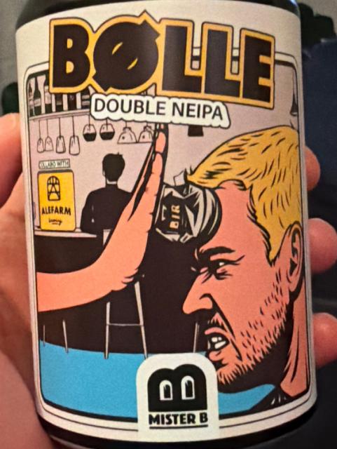 Bølle Double NEIPA 7.7%, Mister B, Italy