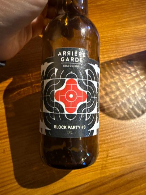 block party #3, Brasserie De L'Arrière-Garde