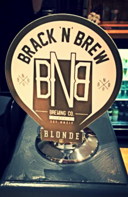 Brack 'N' Brew Blonde 3.8%, Brack 'N' Brew Brewing Co, England