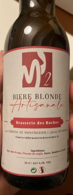 Blonde, Brasserie Des Roches