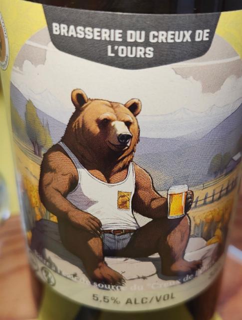 Blonde 5.5%, Brasserie du Creux de l'Ours, France