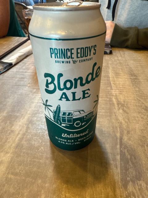 Blonde Ale, Prince Eddy's Brewing Company