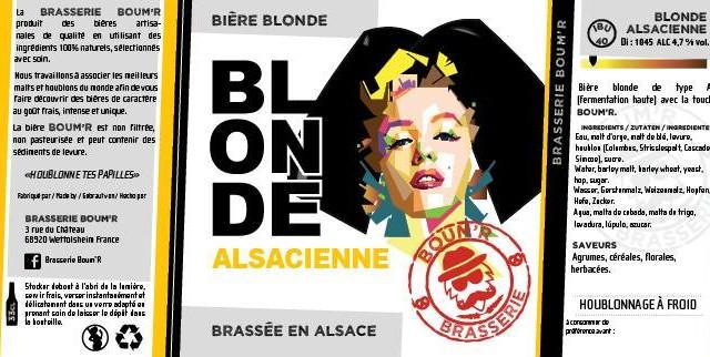 Blonde Alsacienne, Brasserie Boum'R