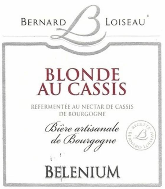 Blonde Au Cassis 5.6%, Belenium, France