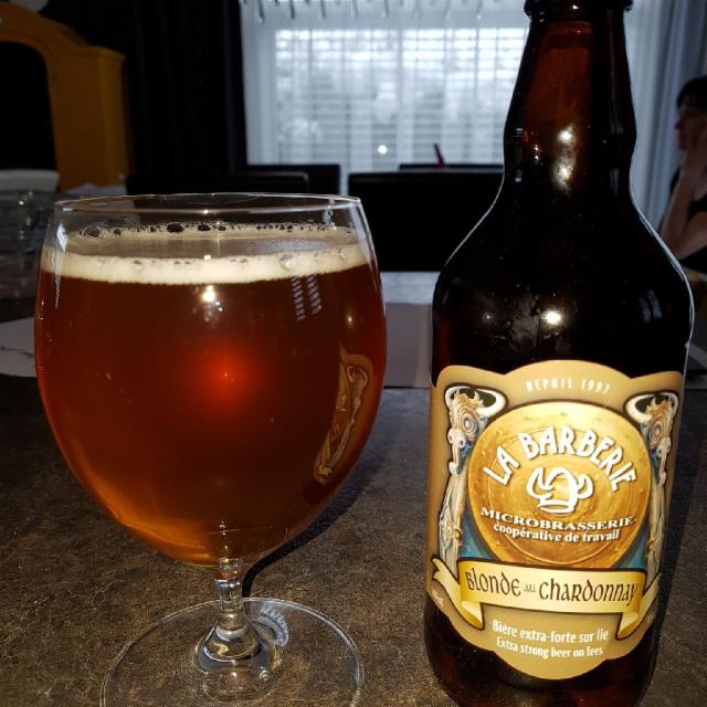 Blonde au chardonnay, La Barberie, Canada