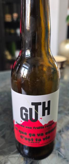 Blonde Aux Fruits Rouges 4.5%, Microbrasserie Guth, France