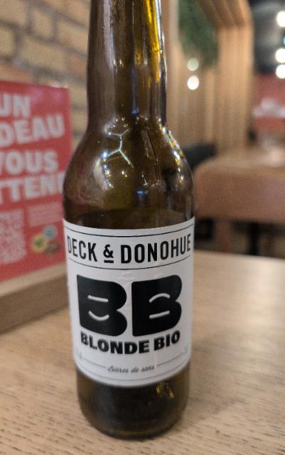 Blonde Bio 5.0%, Deck & Donohue, France