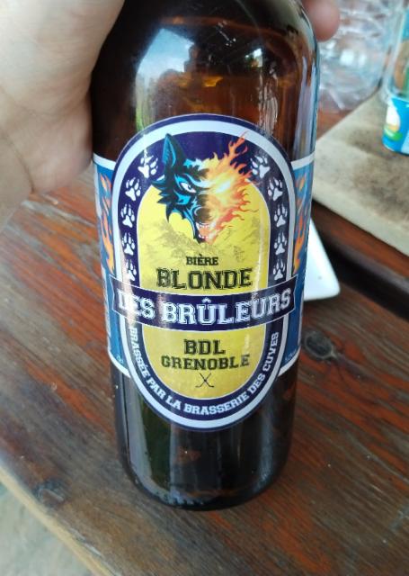 Blonde des brûleurs 5.2%, Brasserie Des Cuves, France