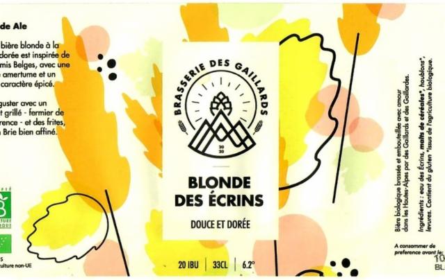 Blonde Des Écrins, Brasserie Des Gaillards