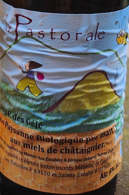 Blonde Des Géjé 6.0%, Microbrasserie Mézine - Fabien Landry (La Pastorale), France