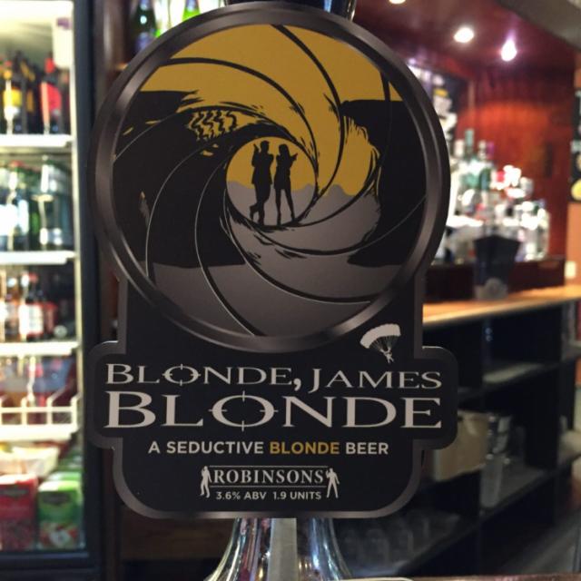Blonde, James Blonde 3.6%, Robinsons Brewery, England