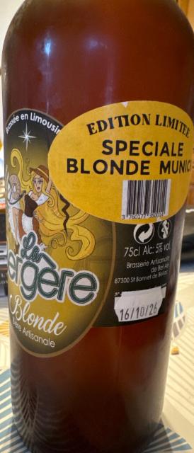 Blonde Munich 5.0%, Brasserie De Bel Air - La Bergère, France