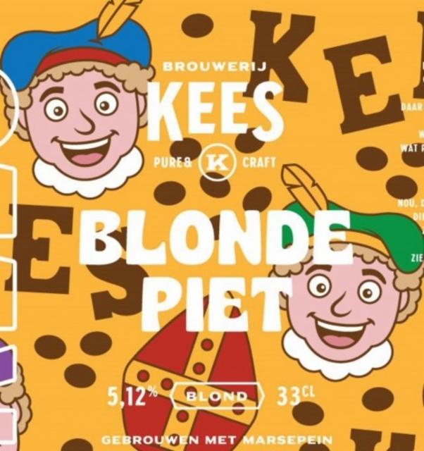 Blonde Piet 5.1%, Brouwerij Kees, Netherlands