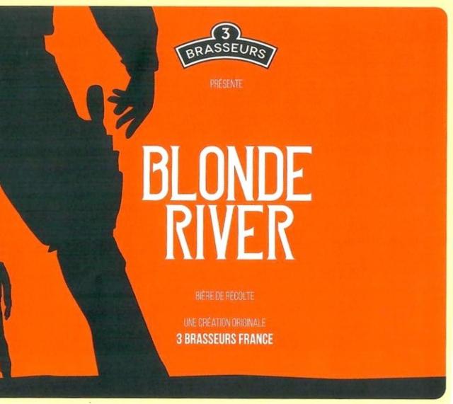 Blonde River 6.0%, Les 3 Brasseurs / The 3 Brewers Lille, France