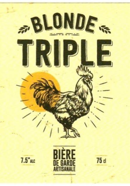 Blonde Triple 7.5%, Brasserie Artisanale Des Mauges (La Rombière), France