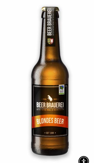 Blondes 4.8%, Beer Brauerei, Germany