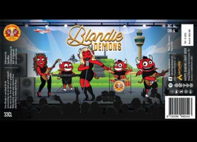 Blondie Demons 6.0%, Happy Demons Craft Beer, Netherlands