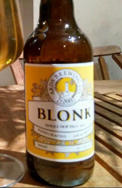 Blonk 4.6%, Ards Brewing Company, Northern Ireland