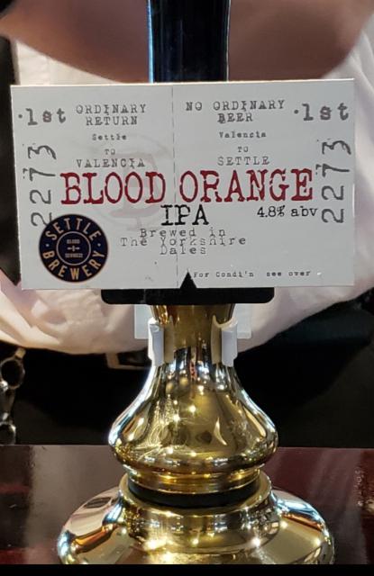 Blood Orange IPA 4.8%, Settle Brewery, England