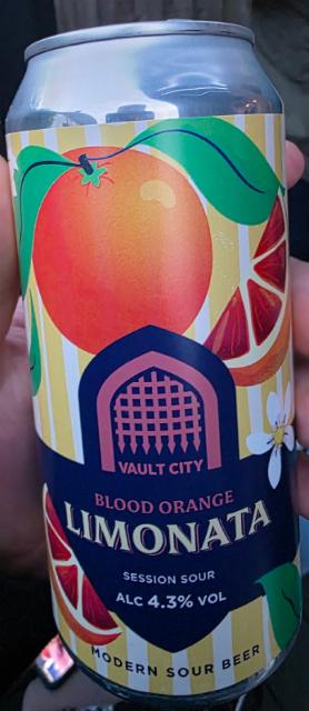 blood orange limonata 4.3%, Vault City Brewing, Scotland