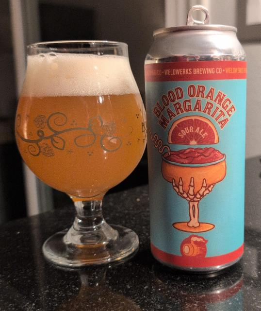 Blood Orange Margarita Sour Ale 4.7%, WeldWerks Brewing Co, United States