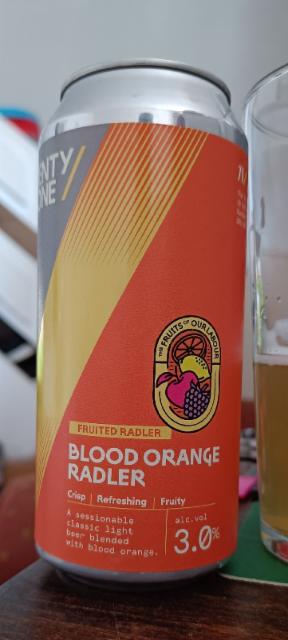 blood orange radler 3.0%, 71 Brewing, Scotland