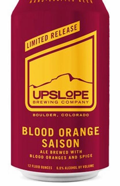 Blood Orange Saison 6.0%, Upslope Brewing Company, United States